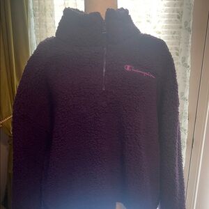 Champion Deep Purple Sherpa Fleece